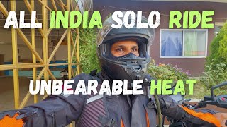 DAY 7/100 | BHAYANKAR GHARMI WALI RIDE AAJ KI | BANARAS TO SILIGURI | ALL INDIA SOLO BIKE RIDE