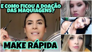 MAQUIAGEM BÁSICA PARA O TRABALHO + GANHADORAS DAS DOAÇÕES DAS MINHAS MAQUIAGENS | Selma Rocha