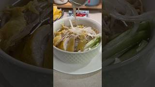 Vietnamese Chicken Phở Noodle Soup (Phở Gà) #shorts #chicken #noodles