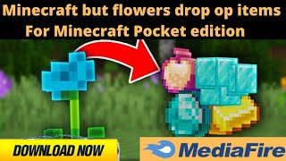 Minecraft But Flower Drop Op Items In Minecraft Pocket Edition | Minecraft But Flower Drop Op Items