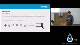 UrbanRain2018 [04-04] Impact of different precipitation data on urban rainfall-runoff predictions