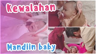 BABA & MAMA MANDIIN BEYZA | SUSAHNYA MANDI PAS CUACA DINGIN TURKI