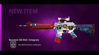 Souvenir SG 553 Integrale (Factory New) Gameplay!