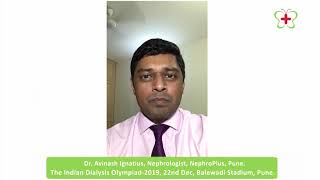 Dr Avinash Igniatius special message for Indian Dialysis Olympiad 2019