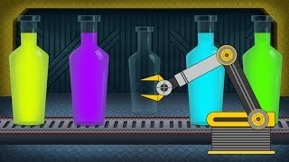 Color Bottles | Kids Toy Machine | Learn Baby Colors