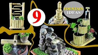 9 BEST Homemade Fountain Ideas ✅DIY Water Fountain