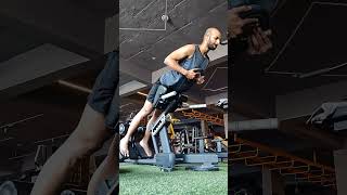 Hamstring,Glutes & abs Workout routine #shortsfeed #abs #hamstrings #glutes #workoutroutine #gym