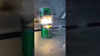 Laser vs aluminum can