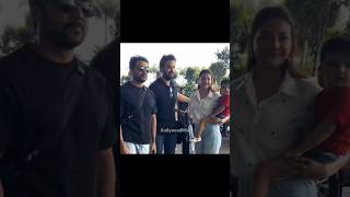 Surya meet Kajal Family At Mumbai airport  #suriya #kajal #shorts #shortvideo