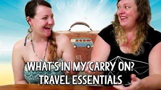 What's in my carry on TRAVEL ESSENTIALS | Packing Tips & Tricks for Travel FT ArtistExploresTheWorld