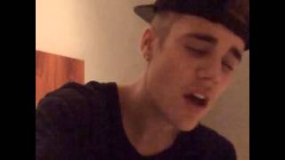 justin bieber singing bad day