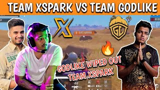 Team Xspark vs Team Godlike🔥 Godlike wiped out Team Xspark🔥