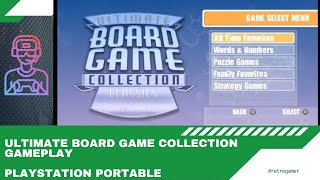 Ultimate Board Games Collection gameplay on PlayStation Portable