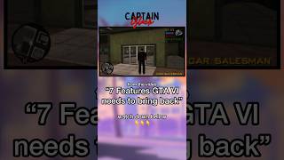 GTA 6 *needs* to bring this feature back! #gta #gta6 #ps5 #rockstar