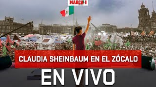 Claudia Sheinbaum acude al Zócalo como Presidenta de México I EN VIVO