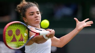 Jasmine Paolini got special standing ovation from Crowd after winning longest Wimbledon Semi Final.#