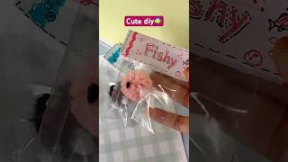 Cute diy| pet fish| how to make cute diys| #diy #short #viral #fish #love #cute #art #drawing #pets