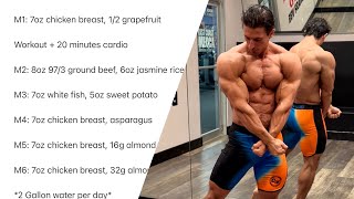 MY PEAK WEEK MEAL PLAN & POSING UPDATE