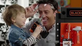 Atelier Smoby Black & Decker Bricolo Center cu accesorii