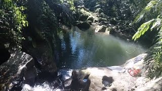 Secret jungle pool in northern Taiwan