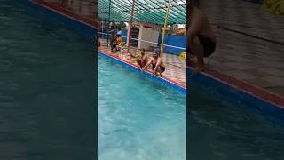 #music baap beta swiming #swimmingpool #youtubeshorts