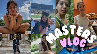 masters student vlog in the US