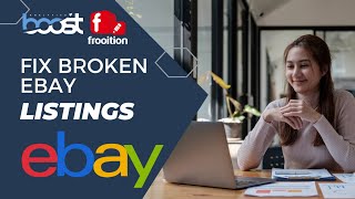 ⚡ Fix Your Broken eBay Listings Instantly with boost Analytics! 🔧