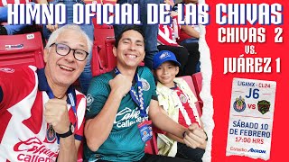 Chivas 2-1 Juárez J6 CL 2024 (Himno Oficial de las Chivas) 10-Feb-2024