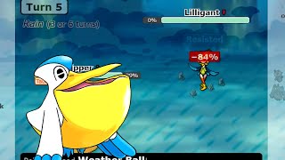 CHOICE SPECS PELIPPER HITS LIKE A TRUCK ON POKEMON SHOWDOWN!