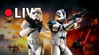 🔴LIVE Playing The Starwars Battlefront Classic Collection Online - Starwars outlaws looks trash