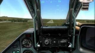 Flaming Cliffs 2 - Su-25T laggy-landing