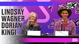 Lindsay Wagner & Dorian Kingi | OFFICIAL Full Panel #fanx