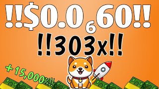 BABY DOGECOIN🤫 $0.0₆60. = 303x!कितना BURN कितना PUMP +15000% 😱BRAKING NEWS TODAY PRICE PREDICTION