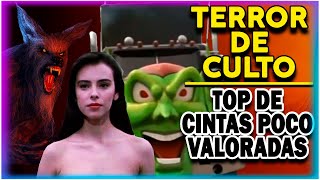 LOS MEJORES TOPS TERROR DE LOS 80's