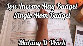 2023 LOW INCOME BUDGET|BUDGET WITH ME 2023|MAY Budget 2023|Single Mom Budget|Budgeting For Beginners