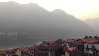 Overlooking Nesso on Lake Como, Italy