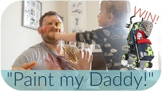 "Paint my Daddy" + £200 Stroller Giveaway | THE FERGUSONs