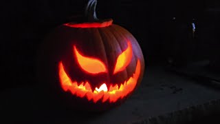 Jack O Lantern Carving Timelapse #5