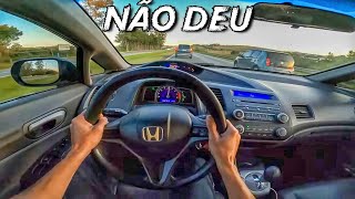 CIVIC 1.8 NÃO AGUENTOU A VOLVO XC90 FEZ PARECER 1.0 🤣