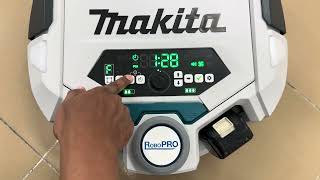 New Makita Robot Cleaner DRC300 Set Timer On Off