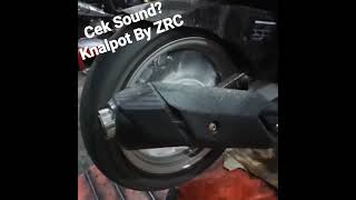 Cek Sound Knalpot By ZRC For Vario LED OLD gerung Parahhh🔥