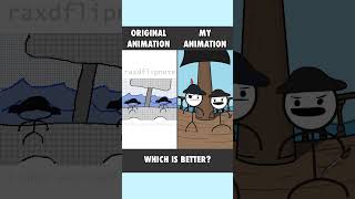 Which animation meme is better? (Original by @raxdflipnote)