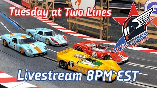 Tuesday at Two Lines Slot Cars