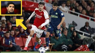 Kai Havertz Impressed Mikel Arteta | Arsenal vs PSV