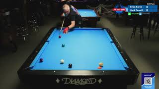 Brian Kurzel vs Hank Powell - 9 Ball Tournament - 4th Place Match - Points Event #9 - 11/2/24