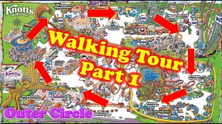 Knotts Berry Farm 2021 Walking Tour