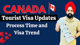 Canada Tourist Visa Process Time and Visa Trend for Indian || Canada Updates