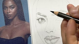 Live Colored Pencil DARK Skin-Tone Drawing Process!