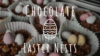 CHOCOLATE EASTER NESTS | Easy Easter Baking