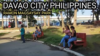 DAVAO CITY PARK IS GOOD ENOUGH FOR PEOPLE TO STAY AND RELAX